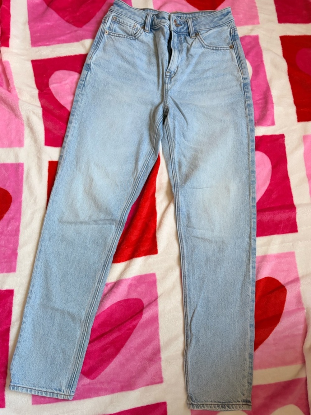American Eagle Light Blue Straight Jeans
